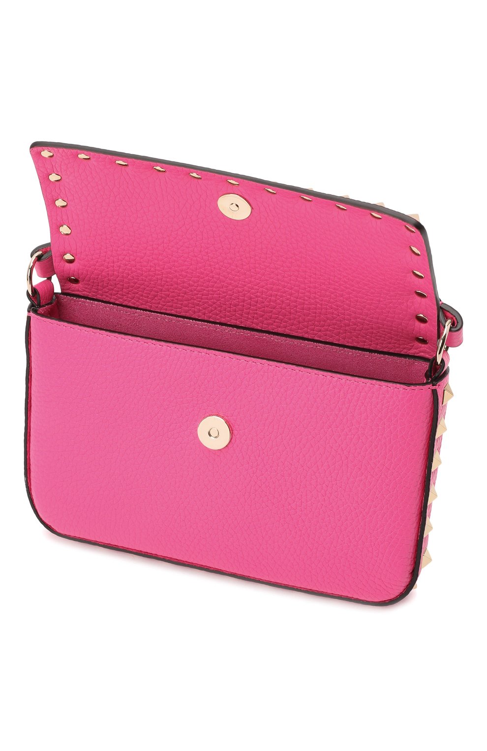 Сумка rockstud VALENTINO розового цвета по цене 117500 руб., арт. XW2P0W07/VSH, фото 5 Сумка rockstud VALENTINO, арт. XW2P0W07/VSH, фото 5