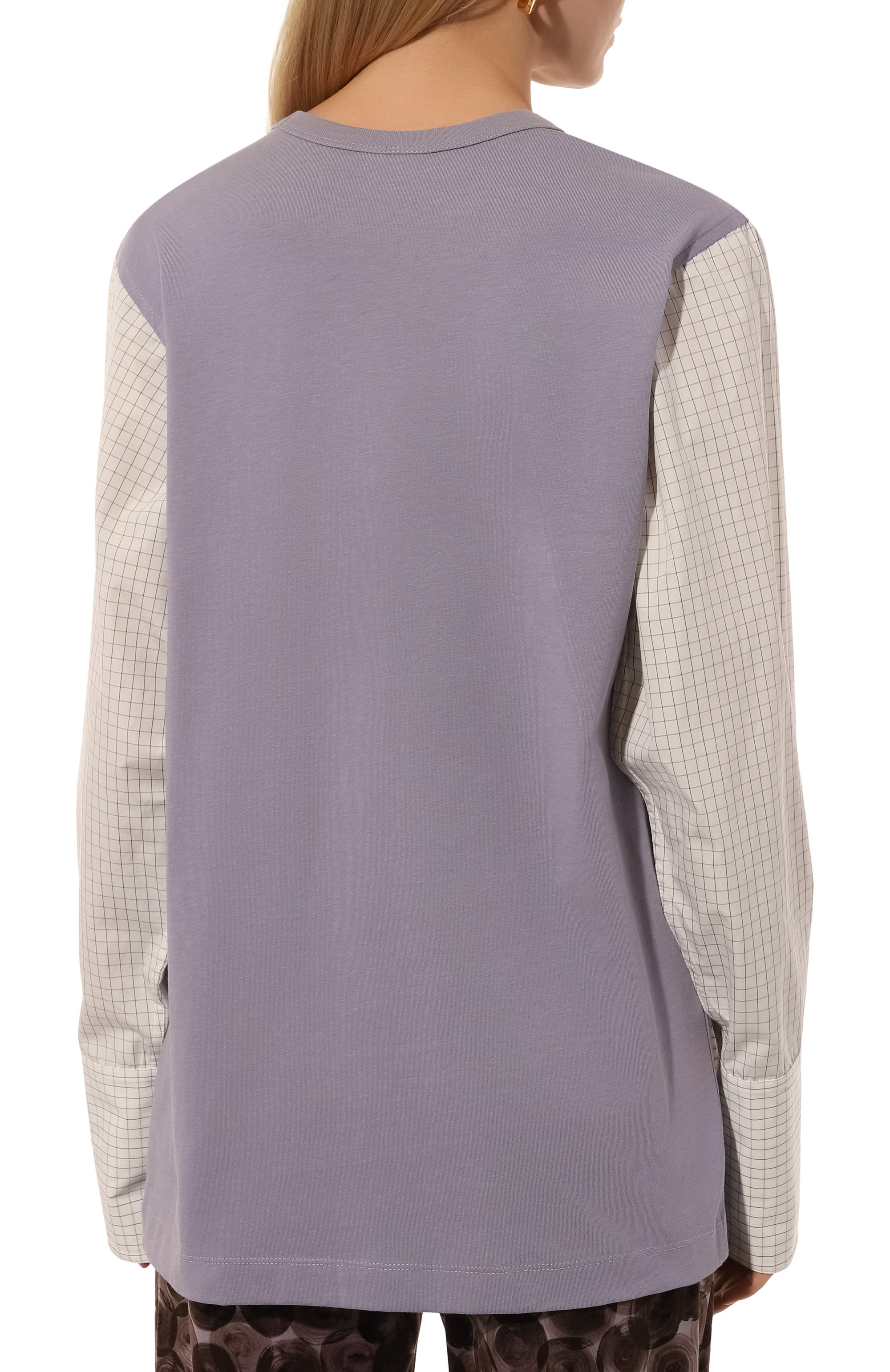 Хлопковый лонгслив DRIES VAN NOTEN, арт. 242-011119-9603, фото 4