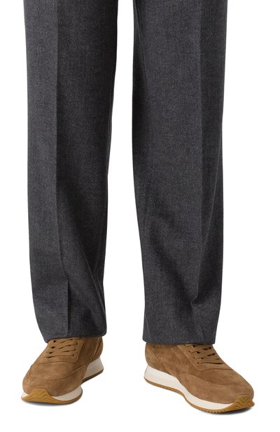 Замшевые кроссовки 12 STOREEZ, арт. 133064, фо�то 3