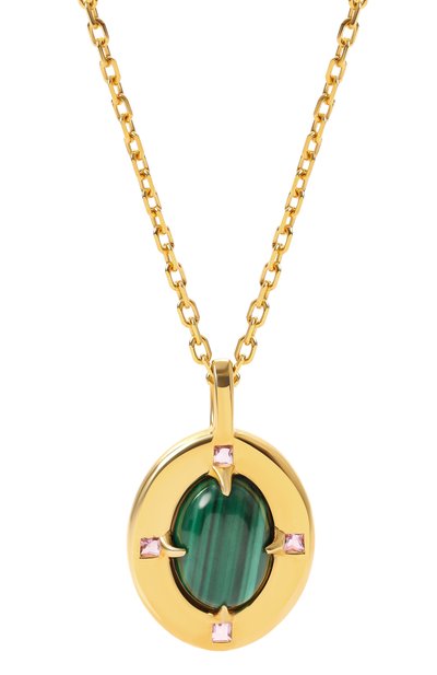 Подвеска ai с малахитом и аметистами MOONKA, арт. ai-bg-nl-mal, фото 3