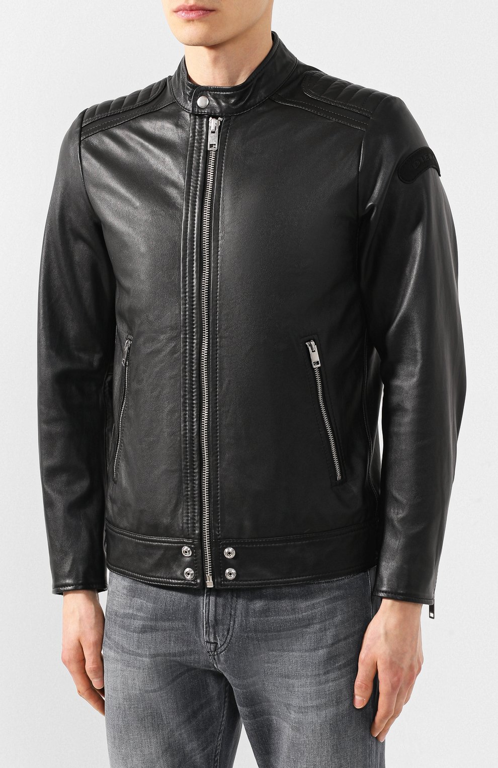 Кожаная куртка DIESEL, арт. 00SU8S/0WAGL, фото 3
