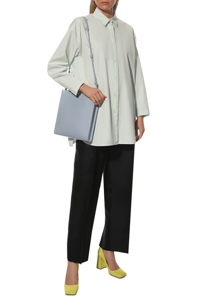 Хлопковая рубашка JIL SANDER, арт. JSPU600105-WU245200, фото 2