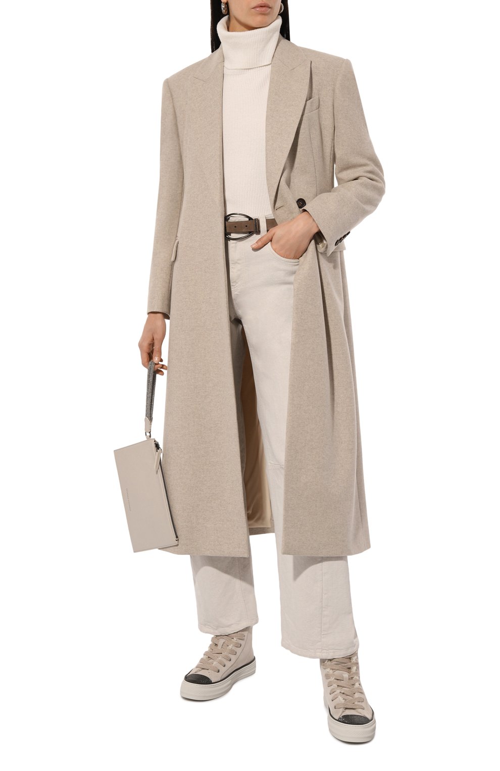 Шерстяное пальто BRUNELLO CUCINELLI, арт. MD5919881, фото 2