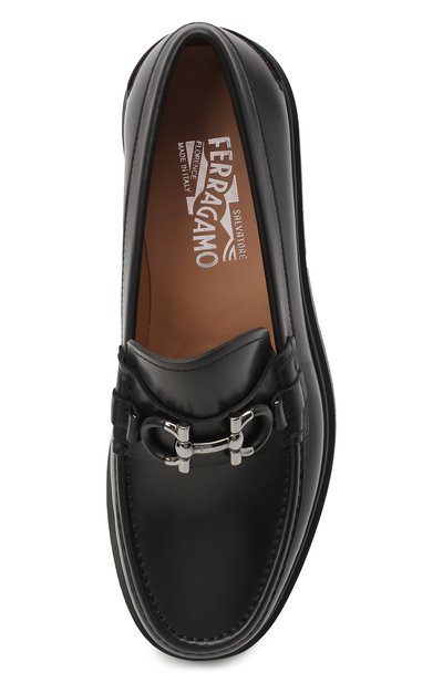 Кожаные лоферы FERRAGAMO, арт. Z-07351903E, фото 5