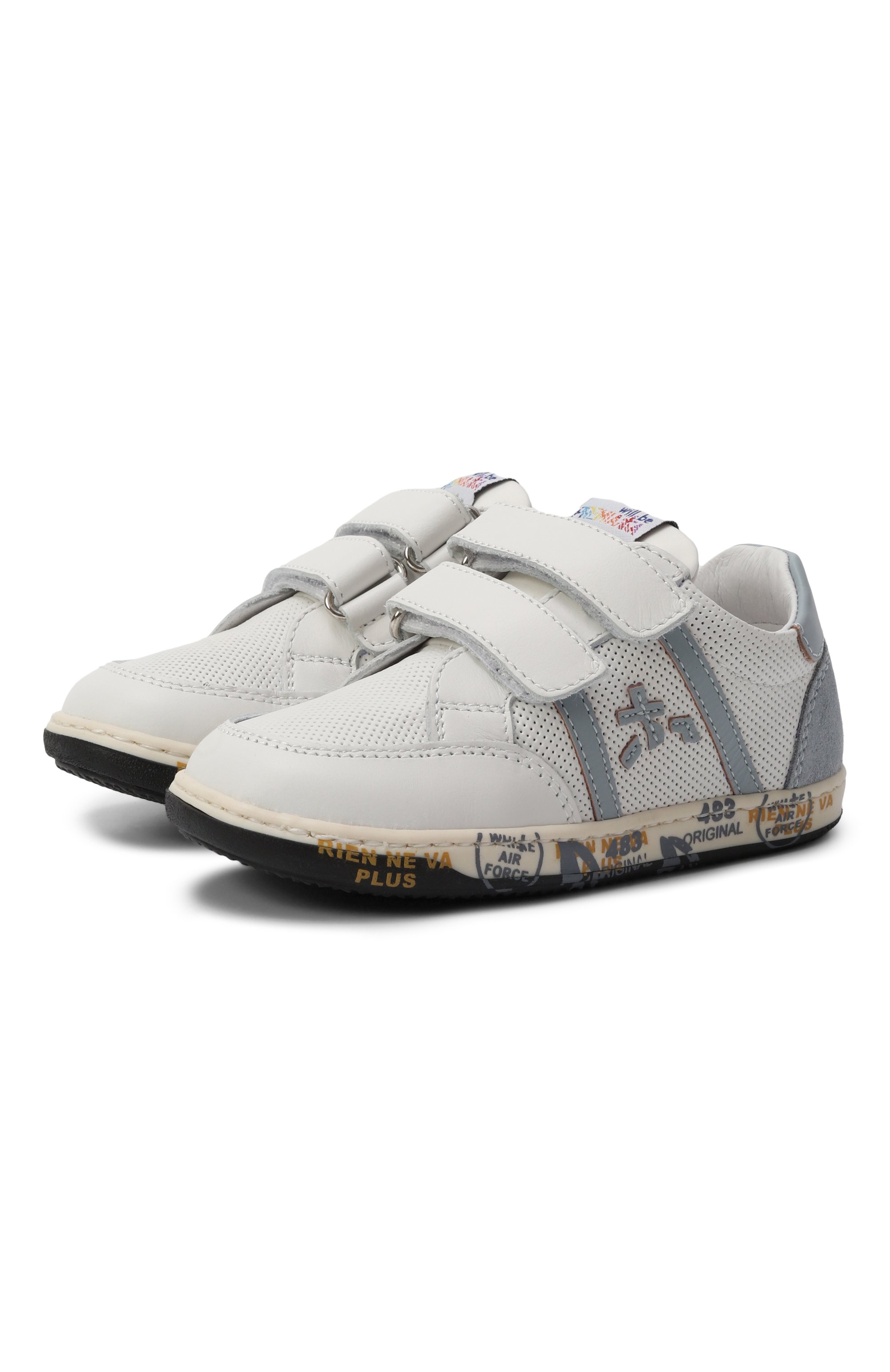 Кожаные кеды wally PREMIATA WILL BE, арт. 28349442/BABY WALLY/20-26, фото 1