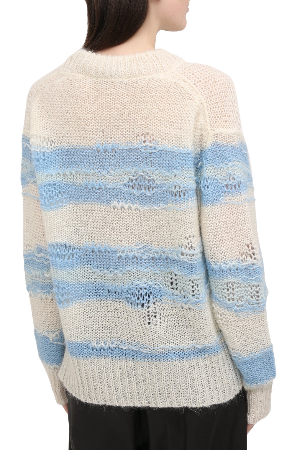 Свитер ACNE STUDIOS голубого цвета по цене 43500 руб., арт. A60242, фото 4 Свитер ACNE STUDIOS, арт. A60242, фото 4