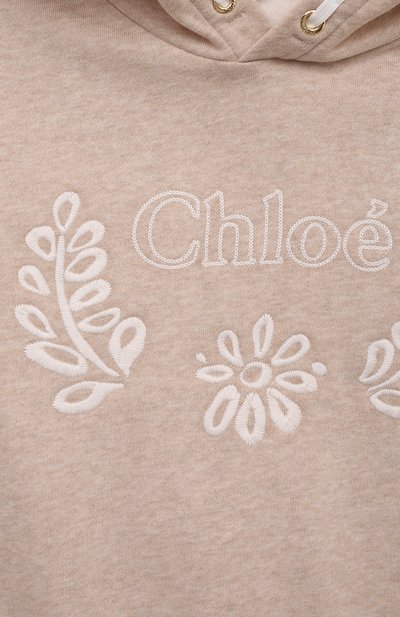 Хлопковое худи CHLOÉ, арт. C20357, фото 3