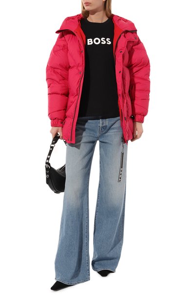 Хлопковая футболка BOSS ORANGE, арт. 50501139, фото 2