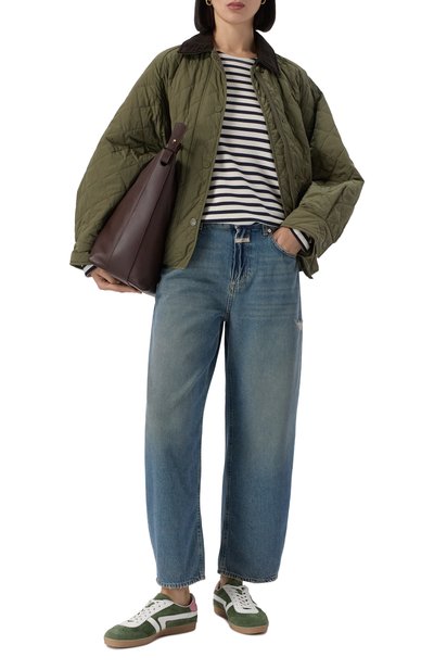 Замшевые кеды CLOSED, арт. C99300-887-TK, фото 2