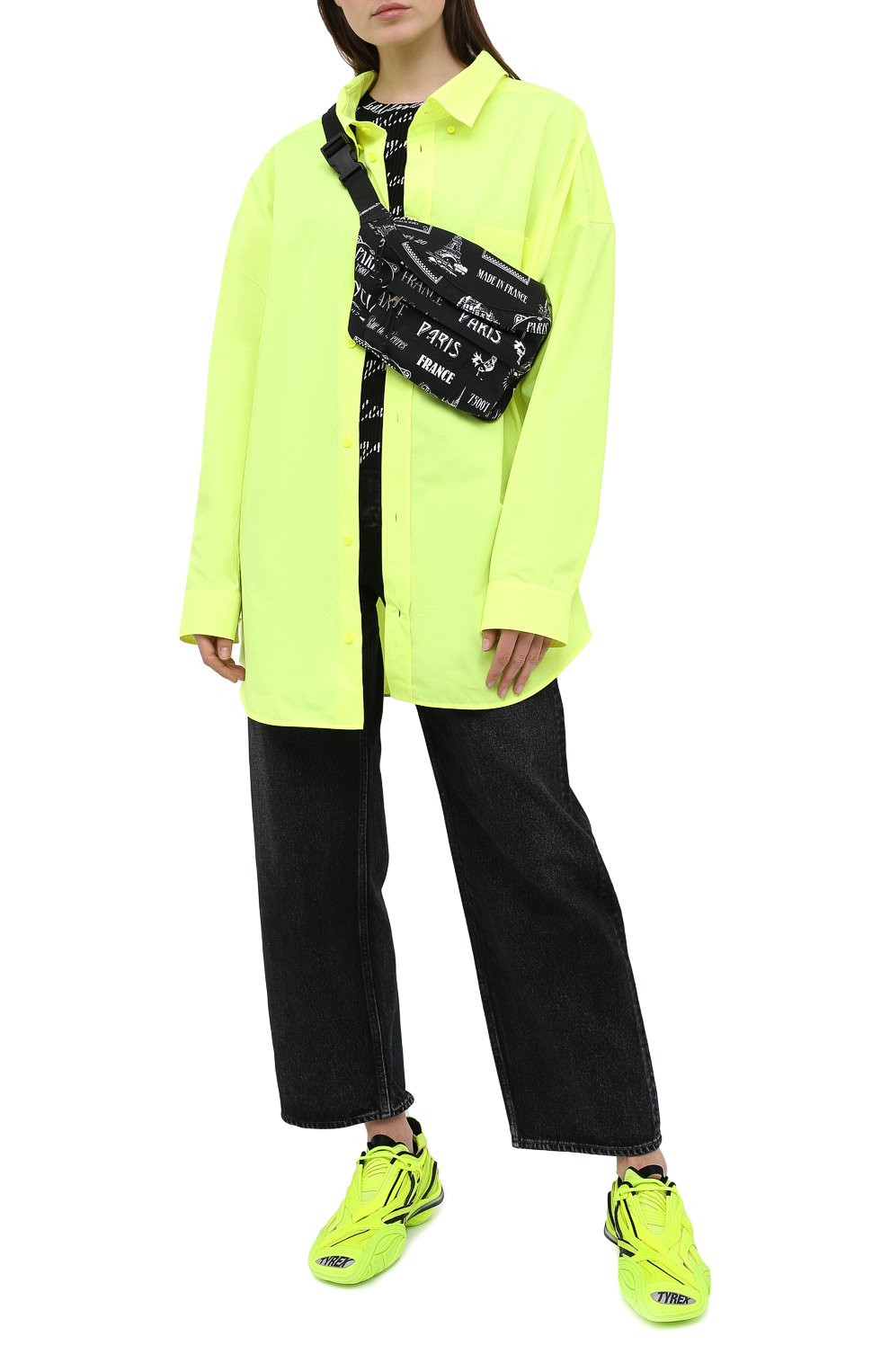Хлопковая рубашка BALENCIAGA, арт. 622050/TIM09, фото 2