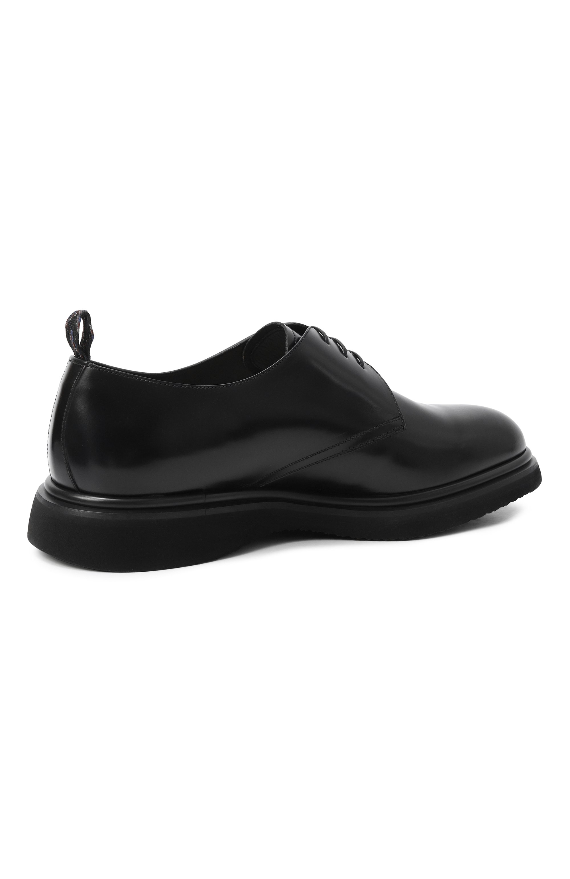 Кожаные дерби BLU BARRETT черного цвета по цене 64850 руб., арт. CITY354-009.1/P0LISHED B, фото 5 Кожаные дерби BLU BARRETT, арт. CITY354-009.1/P0LISHED B, фото 5