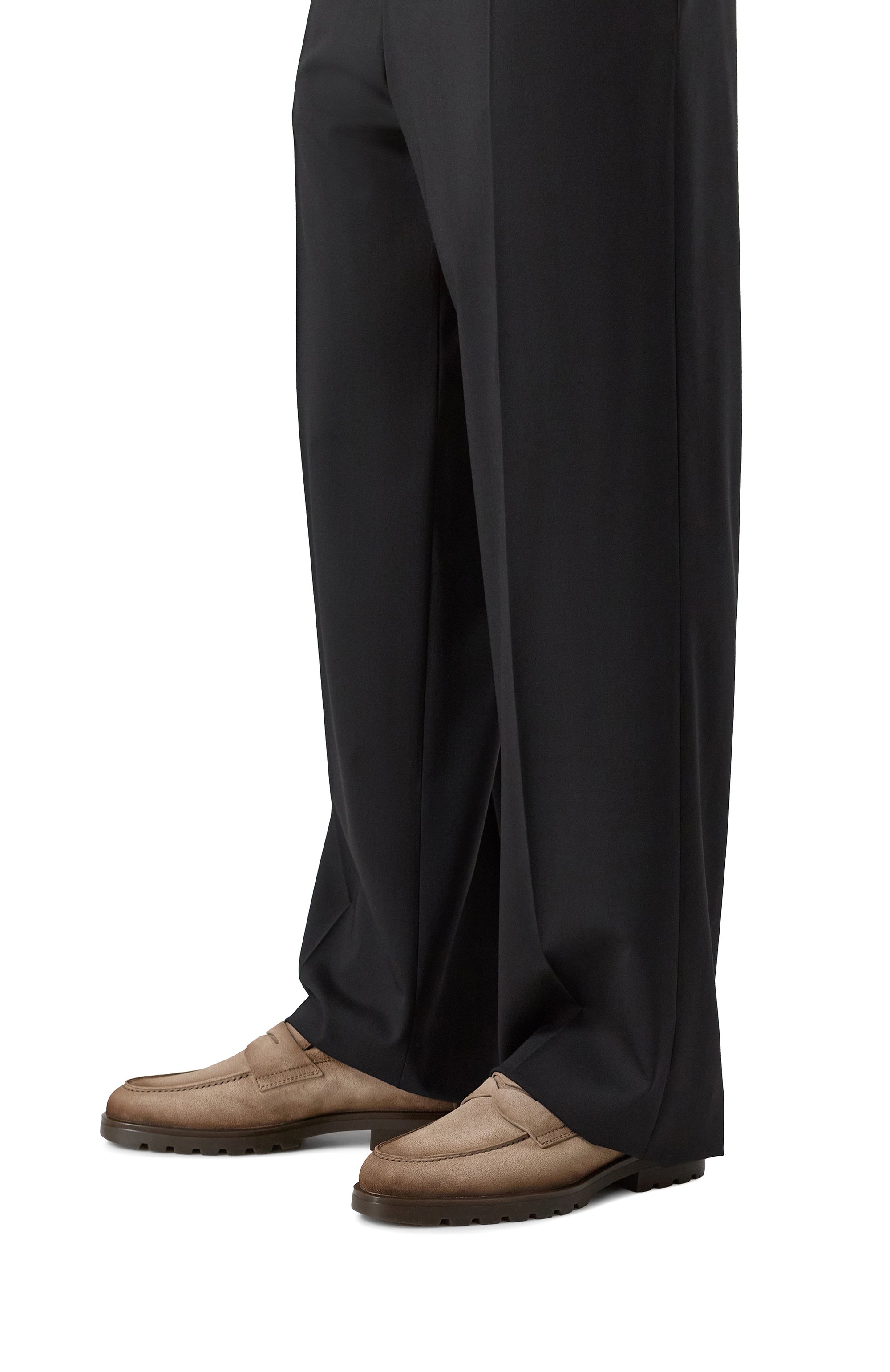 Замшевые пенни-лоферы detroit SANTONI, арт. MGDG18610DTRBGEX, фото 3