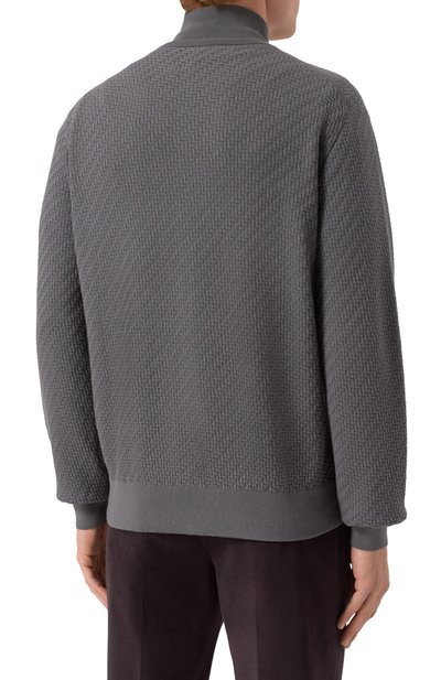 Кардиган из хлопка и шелка BRIONI, арт. UMT20L/PAK22, фото 4