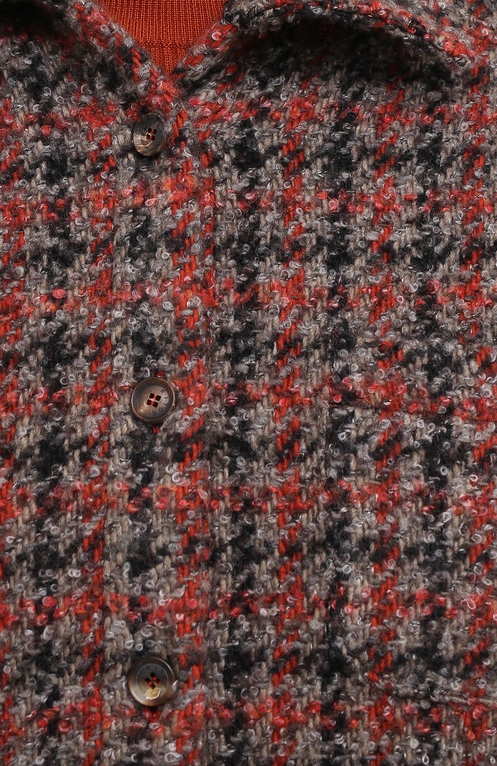 Рубашка из шерсти и кашемира KITON, арт. D50429K01T17, фото 6