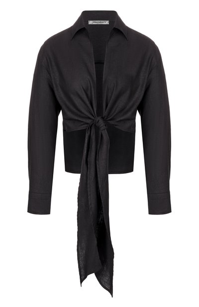 Женская блузка изо льна и вискозы HINNOMINATE, арт. HMABW01847