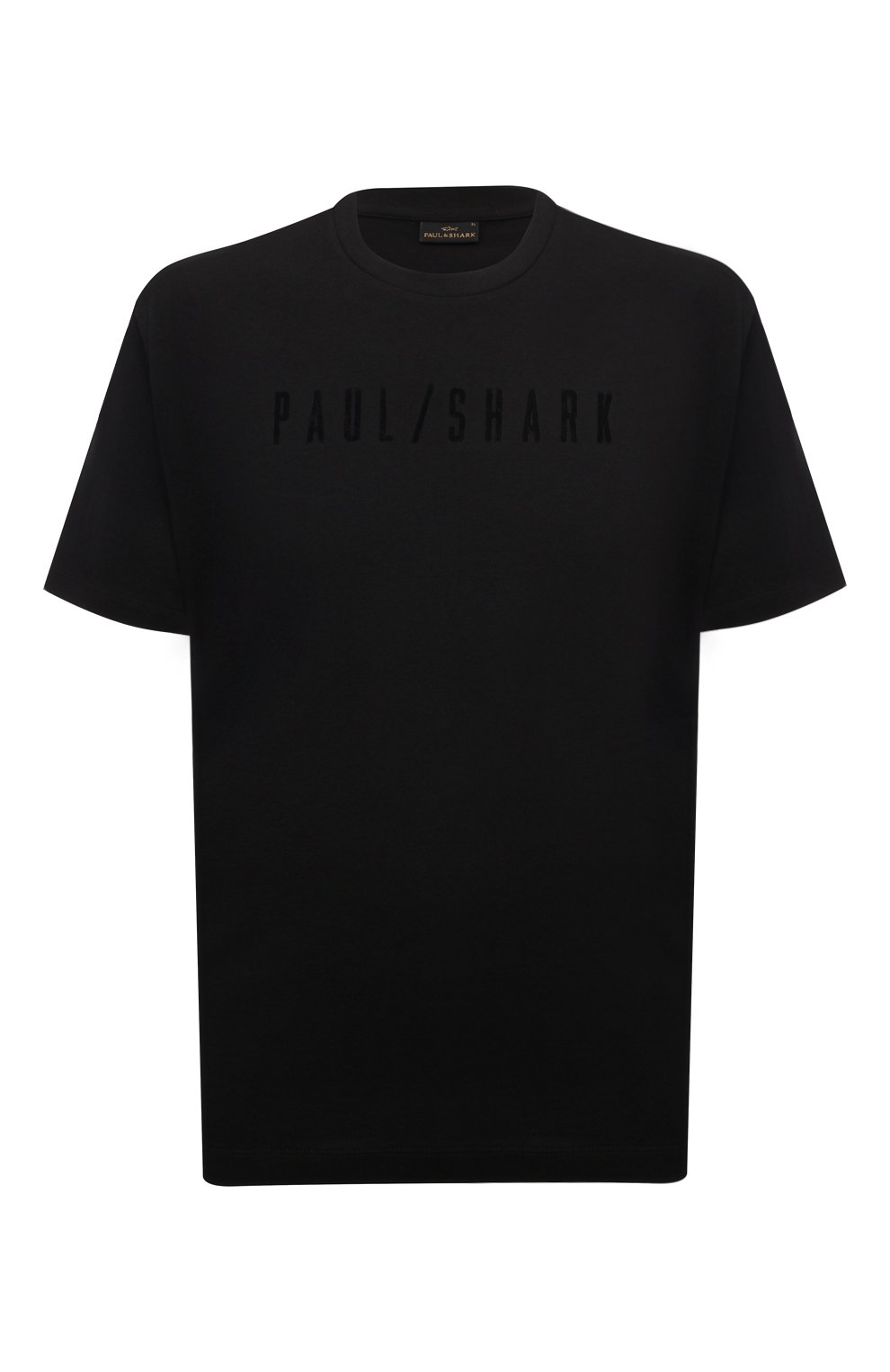 Хлопковая футболка PAUL&SHARK черного цвета по цене 21600 руб., арт. 14311638/011, фото 1 Хлопковая футболка PAUL&SHARK, арт. 14311638/011, фото 1