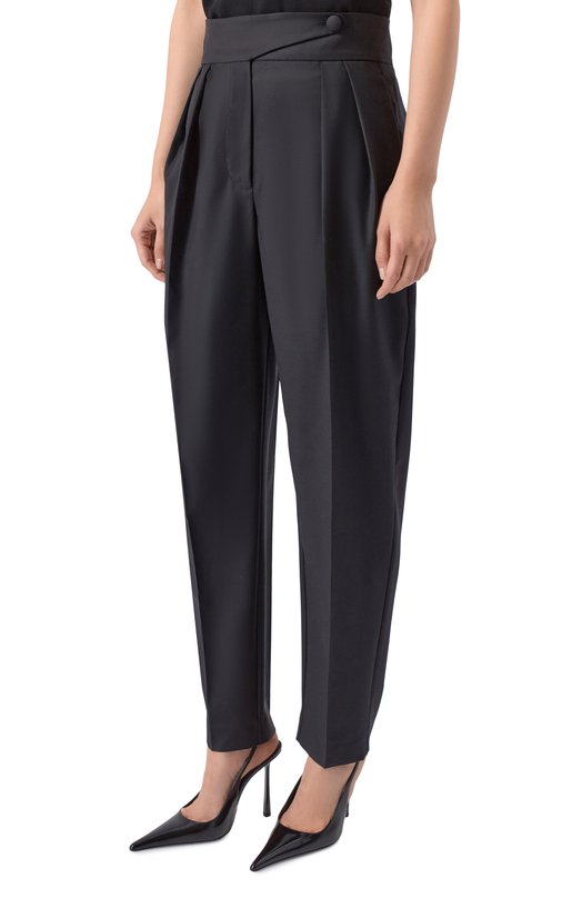 Шерстяные брюки Borne Bourgeois SW-PN-BO-4037 Чёрный  SW-PN-BO-4037 Фото 3