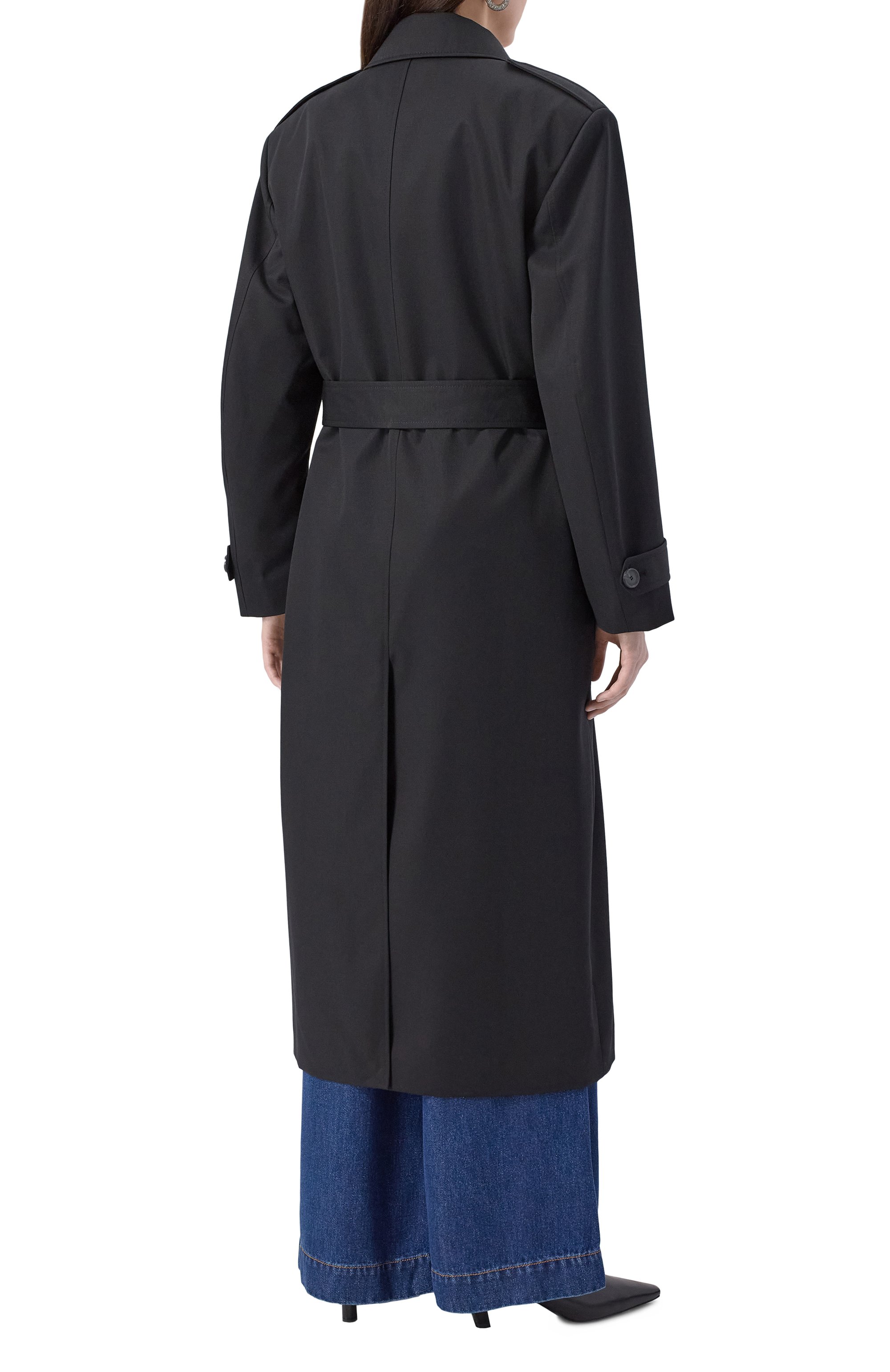 Шерстяной плащ BOSS, арт. 50543198, фото 4