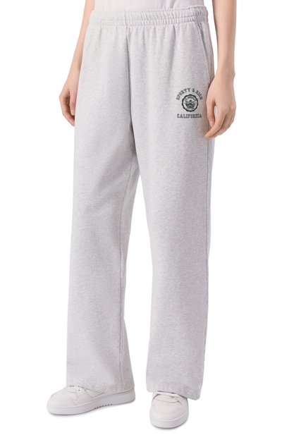 Хлопковые брюки SPORTY AND RICH, арт. PA05562508GY03, фото 3