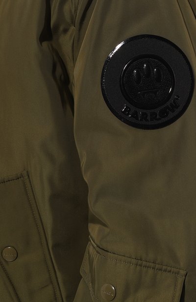 Утепленный бомбер BARROW хаки цвета по цене 43950 руб., арт. F4BWMAJK003, фото 5 Утепленный бомбер BARROW, арт. F4BWMAJK003, фото 5