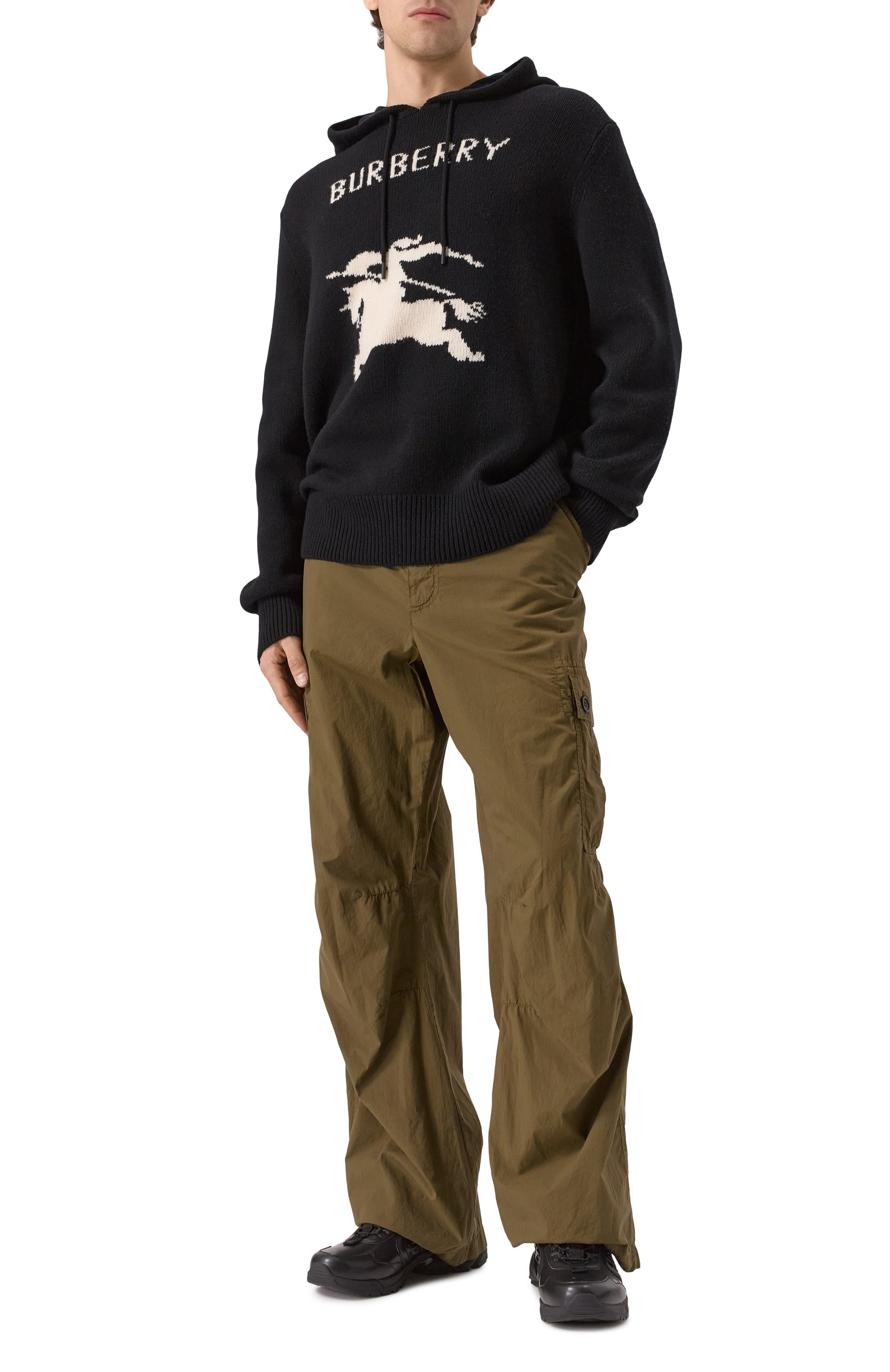 Худи из шерсти и кашемира BURBERRY, арт. 8104522, фото 2