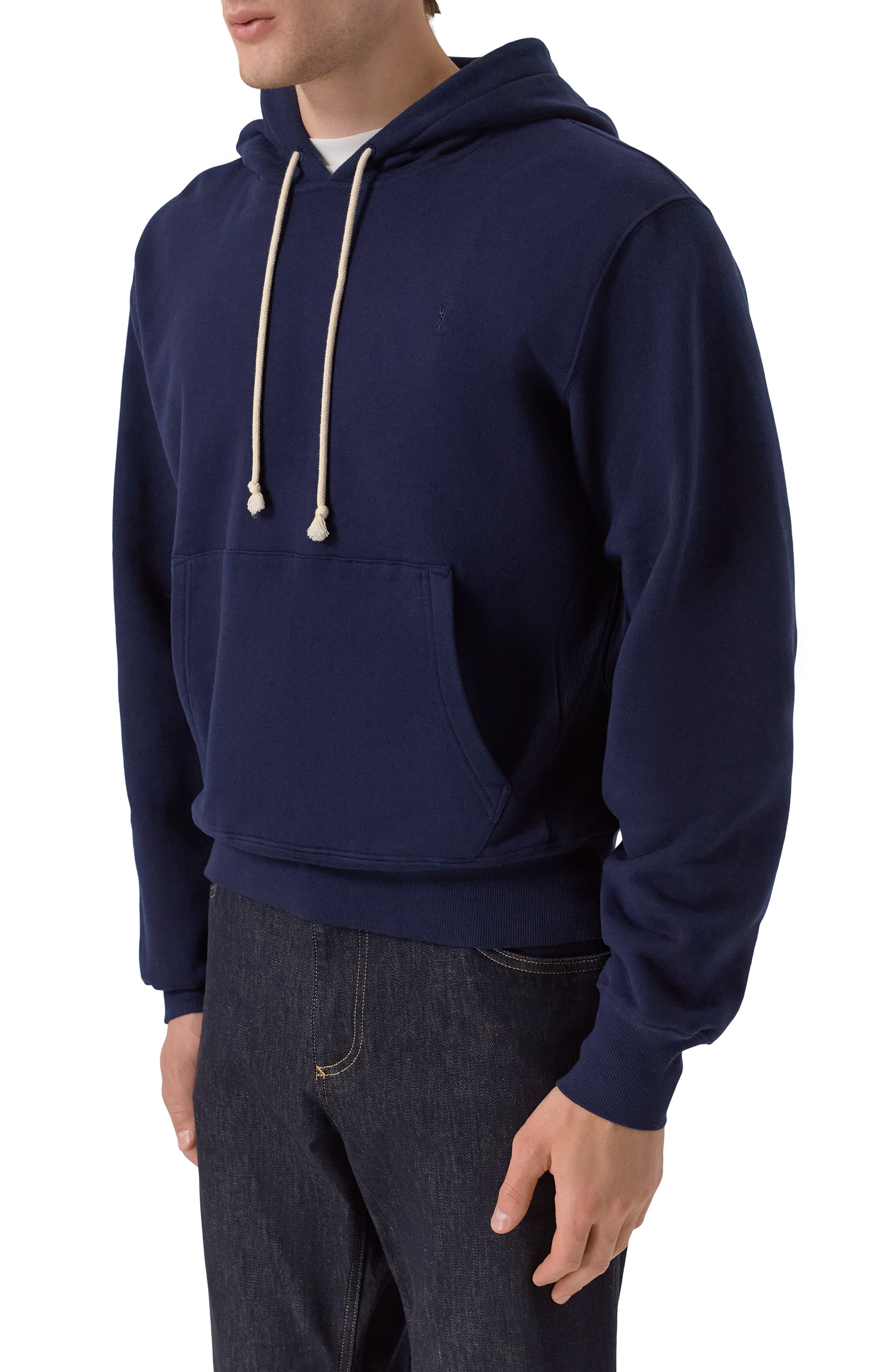 Хлопковое худи SAINT LAURENT, арт. 778464/Y36SW, фото 3