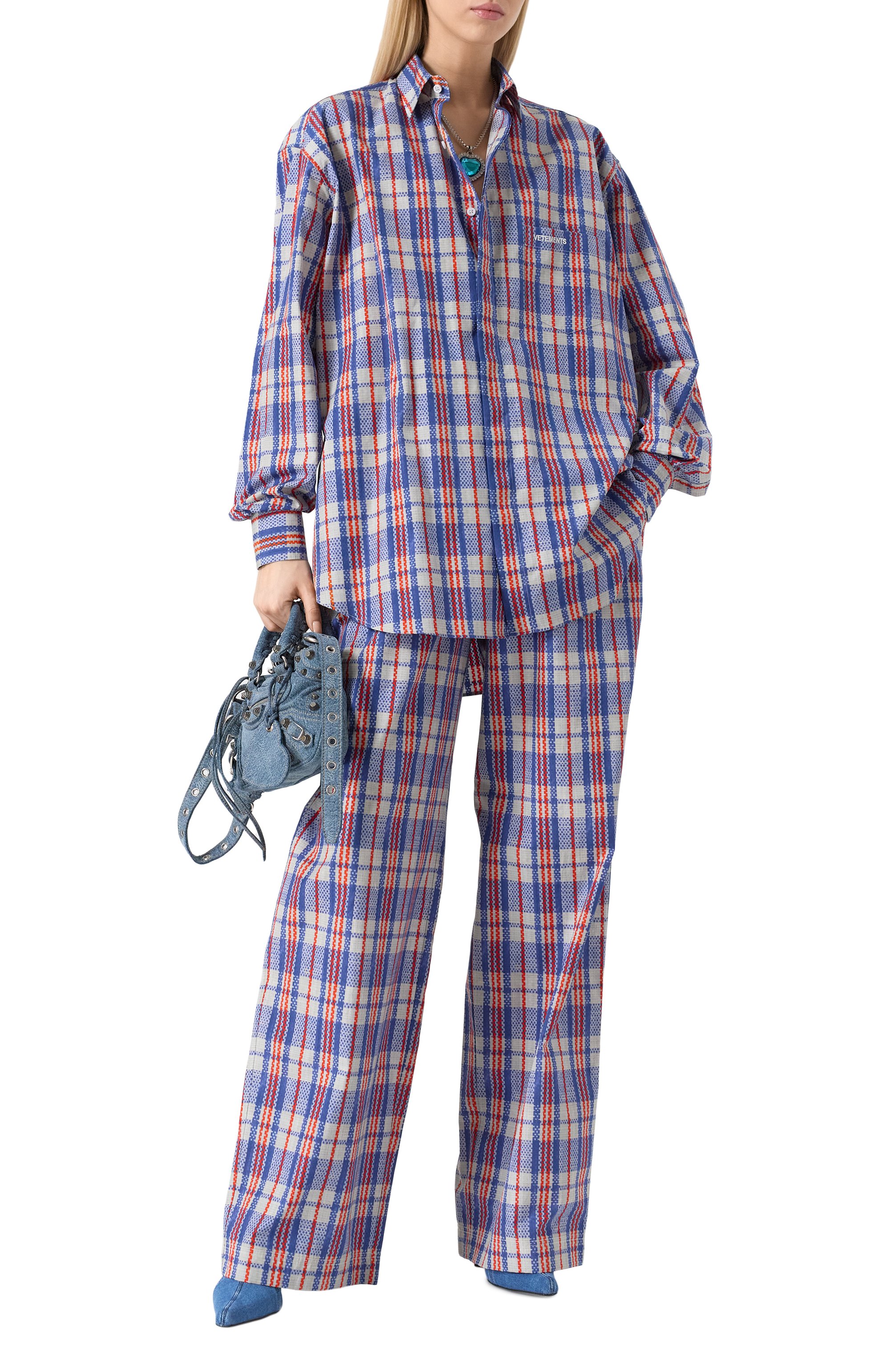 Хлопковая рубашка VETEMENTS, арт. UE54SH380N, фото 2