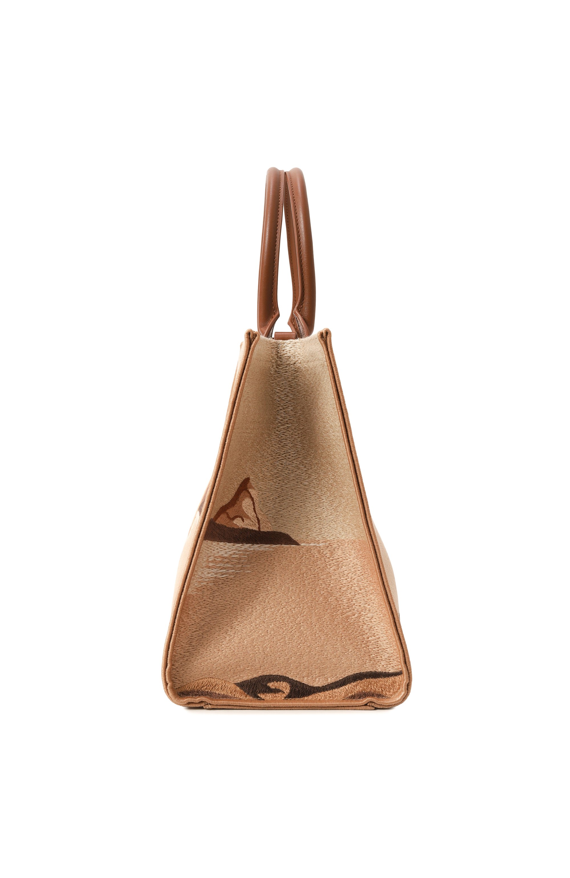 Сумка-тоут SANTONI бежевого цвета по цене 311500 руб., арт. DIBGA2532BA-HRCV, фото 4 Сумка-тоут SANTONI, арт. DIBGA2532BA-HRCV, фото 4