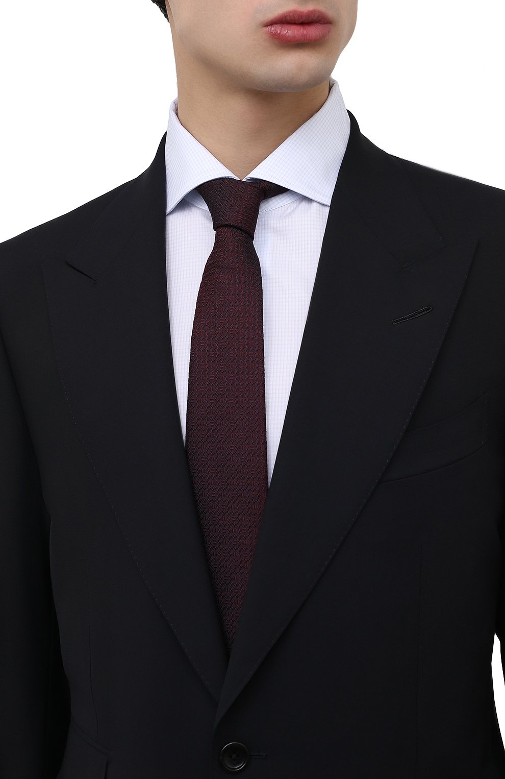 Шелковый галстук ZEGNA, арт. Z3C00T/13X, фото 2