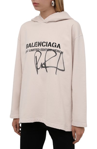 Хлопковое худи BALENCIAGA, арт. 670946/TLV56, фото 3