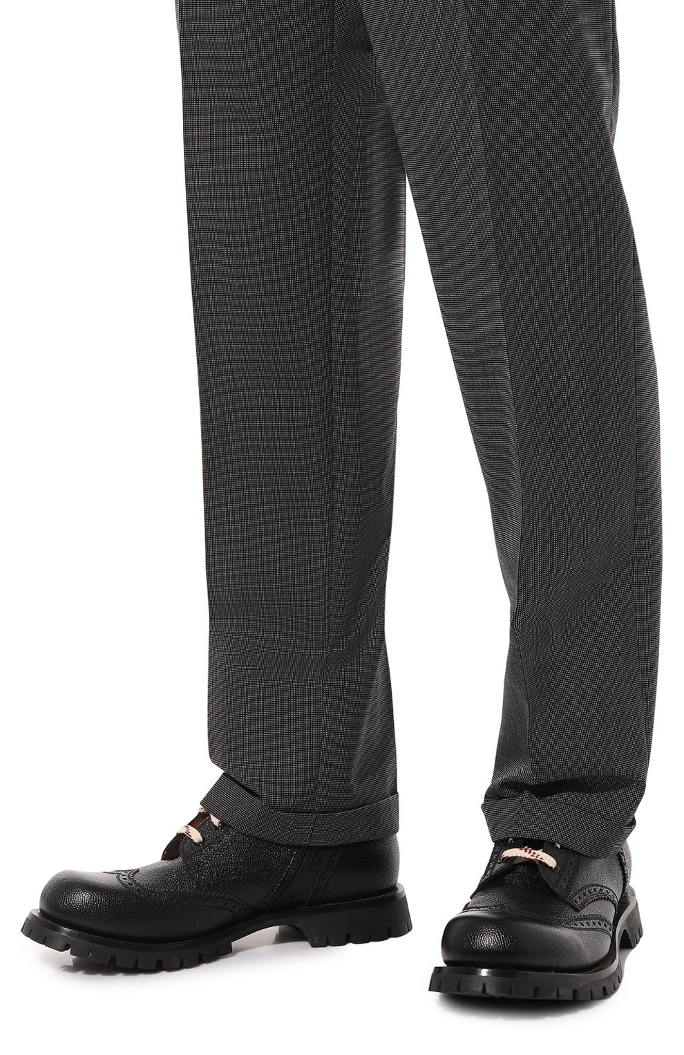 Кожаные ботинки GUCCI, арт. 575109 DHR00, фото 3