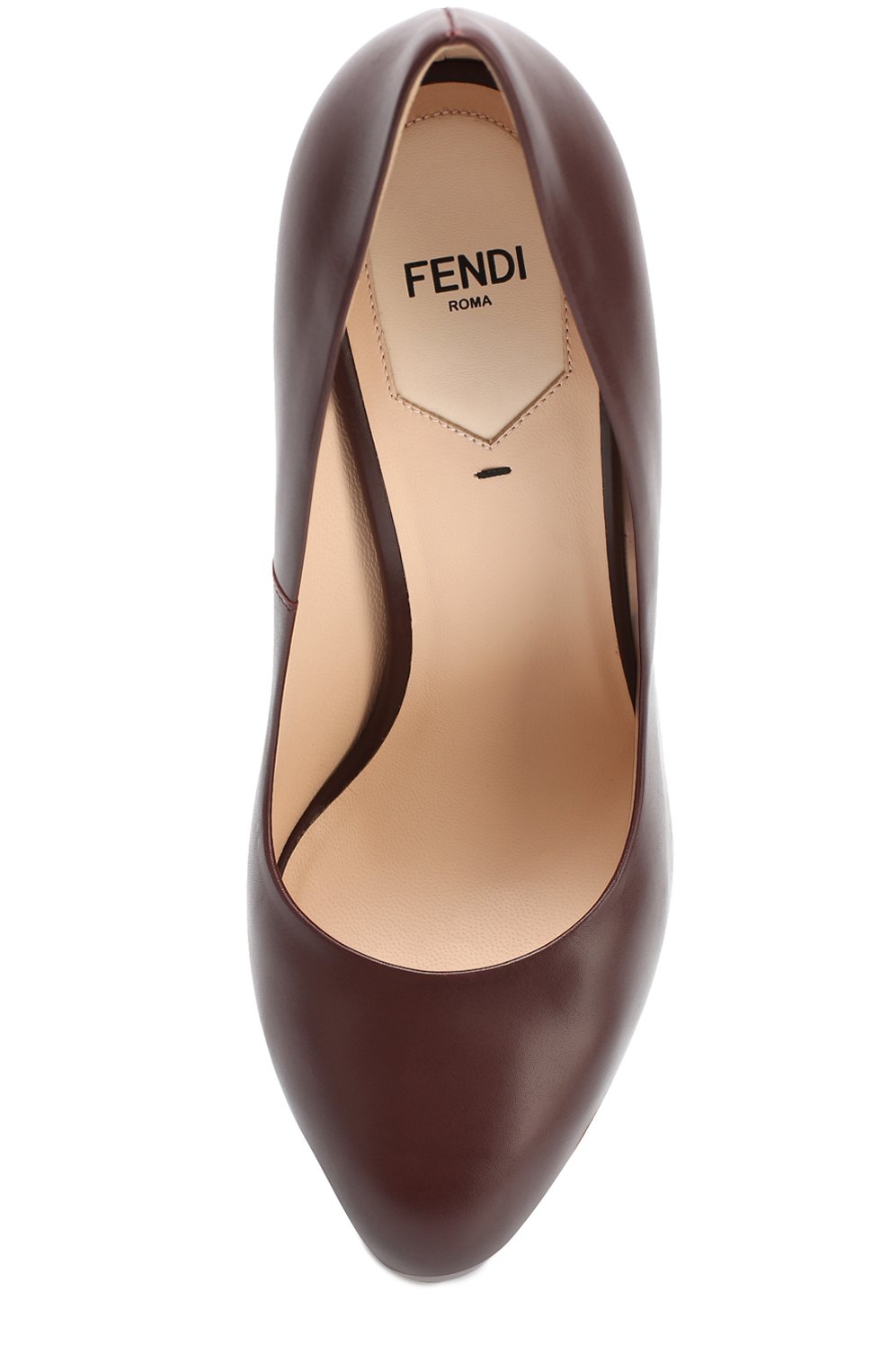 Кожные туфли на шпильке FENDI, арт. 8I5122/NA7, фото 4
