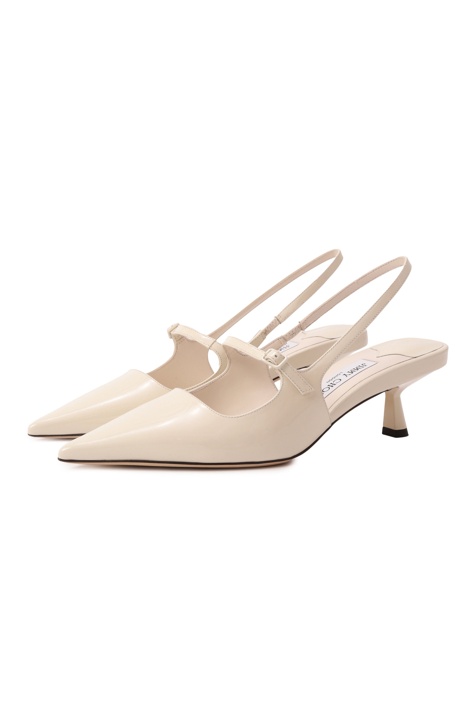 Кожаные туфли didi 45 JIMMY CHOO, арт. DIDI 45/PAT, фо�то 1