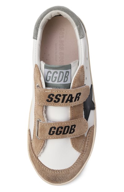 Кожаные кеды old school GOLDEN GOOSE DELUXE BRAND, арт. GYF00924.F008035, фото 4