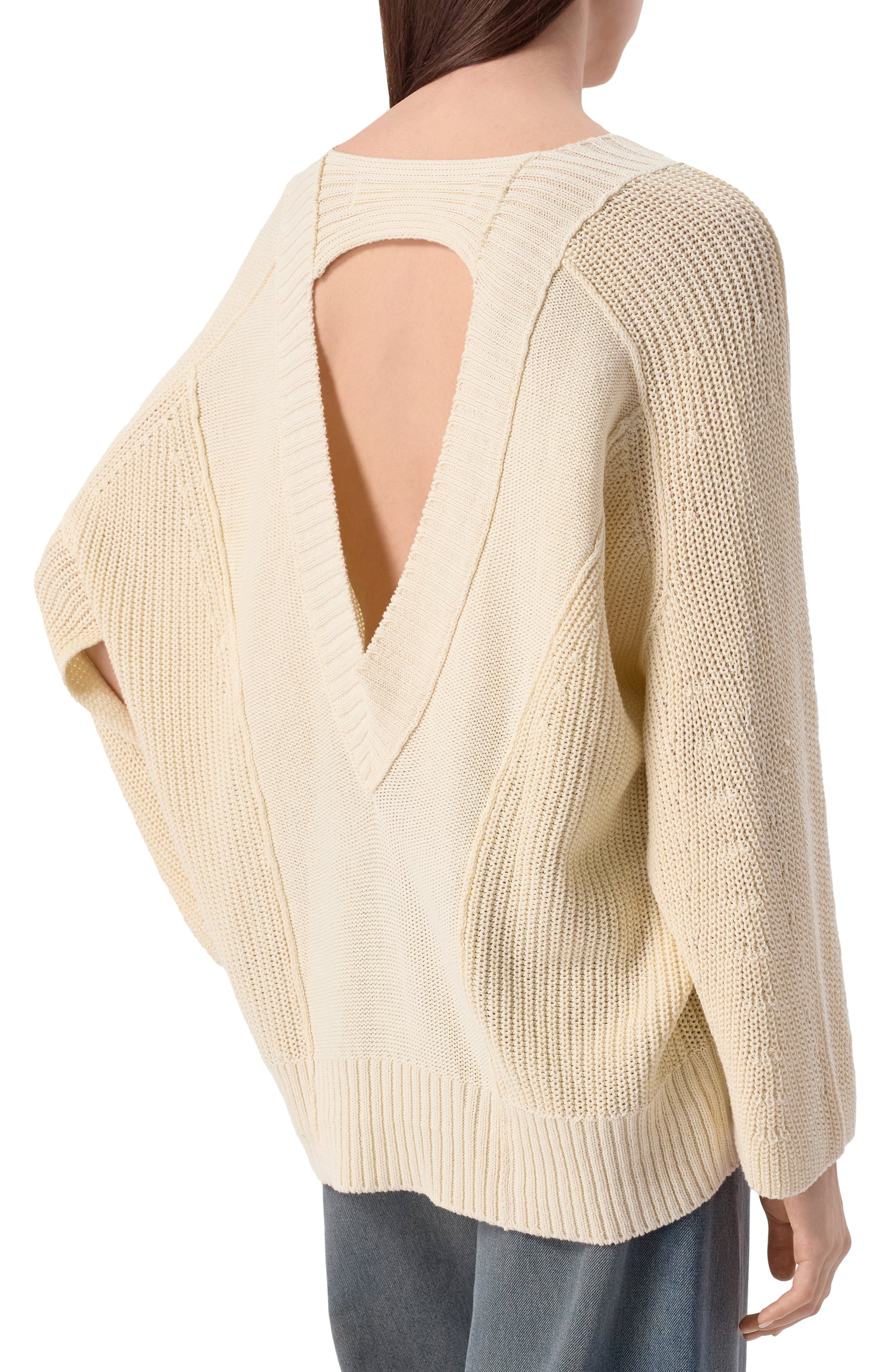 Хлопковый свитер ISABEL BENENATO, арт. DK63S25, фото 4