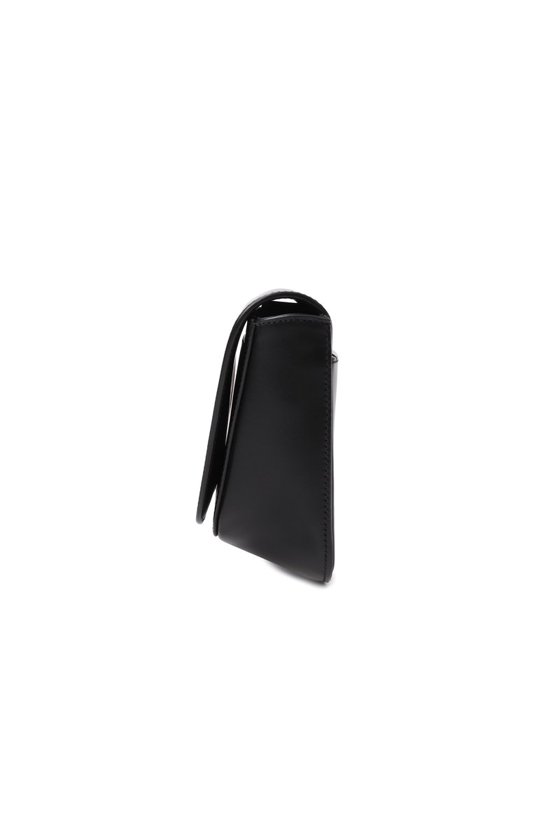 Мужская сумка SAINT LAURENT черного цвета, арт. 821003/2R20E | Фото 4 (Размер: small; Ремень/цепочка: На ремешке; Материал: Натуральная кожа; Автоматизация ТО: Проставлено; Автоматизация состава: Простав�лено)