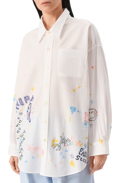 Хлопковая рубашка R13, арт. R13WR004-R508B, фото 3