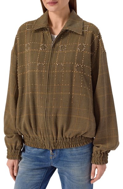 Шерстяной бомбер GOLDEN GOOSE DELUXE BRAND, арт. GWP02320.P002095, фото 3