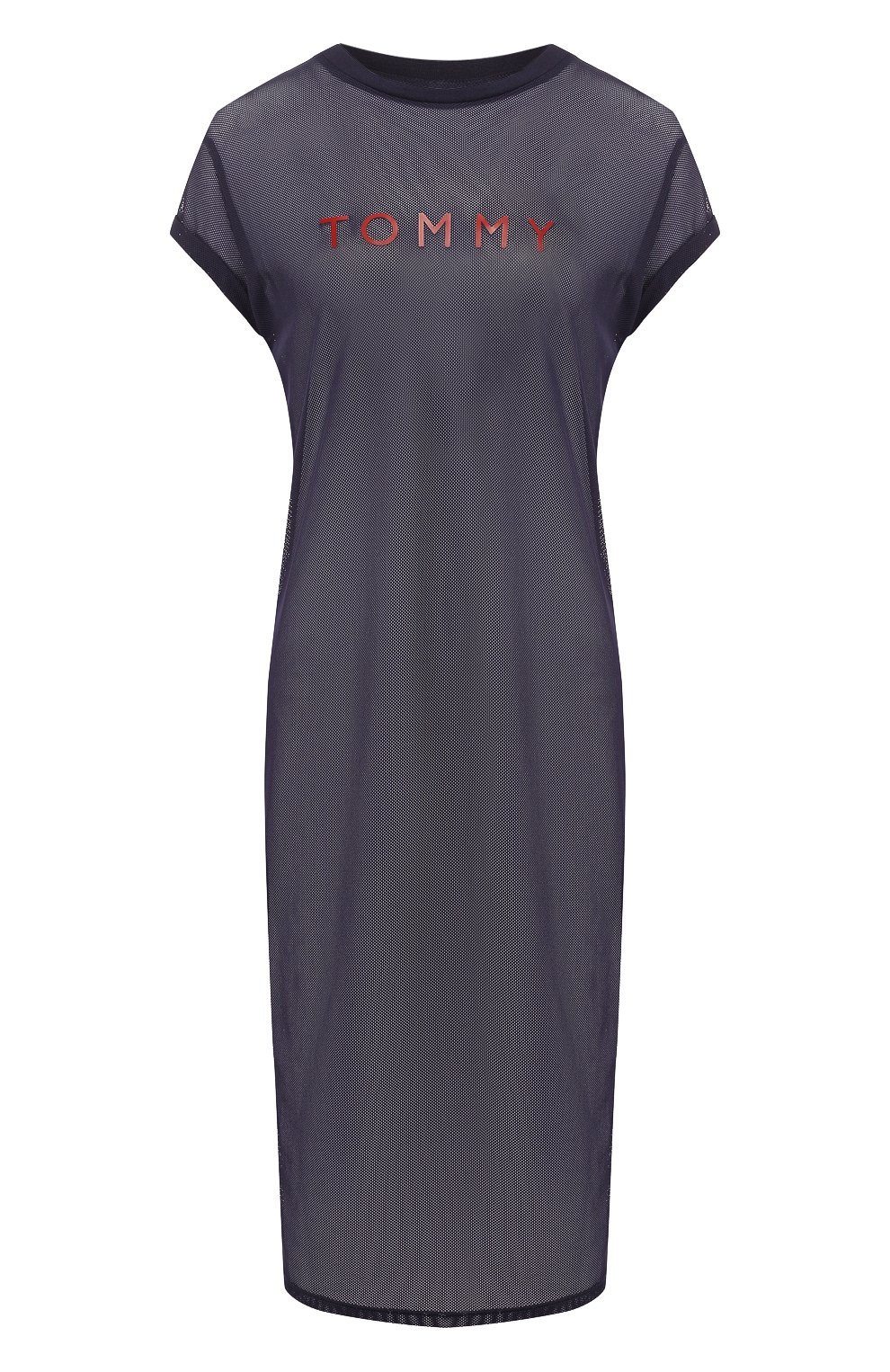 Платье TOMMY HILFIGER синего цвета по цене 6990 руб., арт. UW0UW01527, фото 1 Платье TOMMY HILFIGER, арт. UW0UW01527, фото 1
