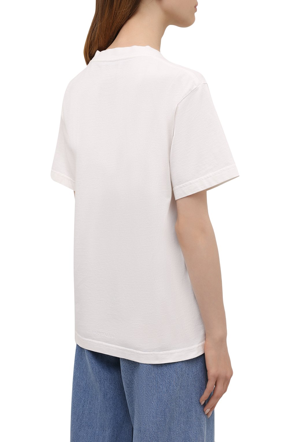 Хлопковая футболка balenciaga x the simpsons BALENCIAGA, арт. 670943/TLVG7, фото 4