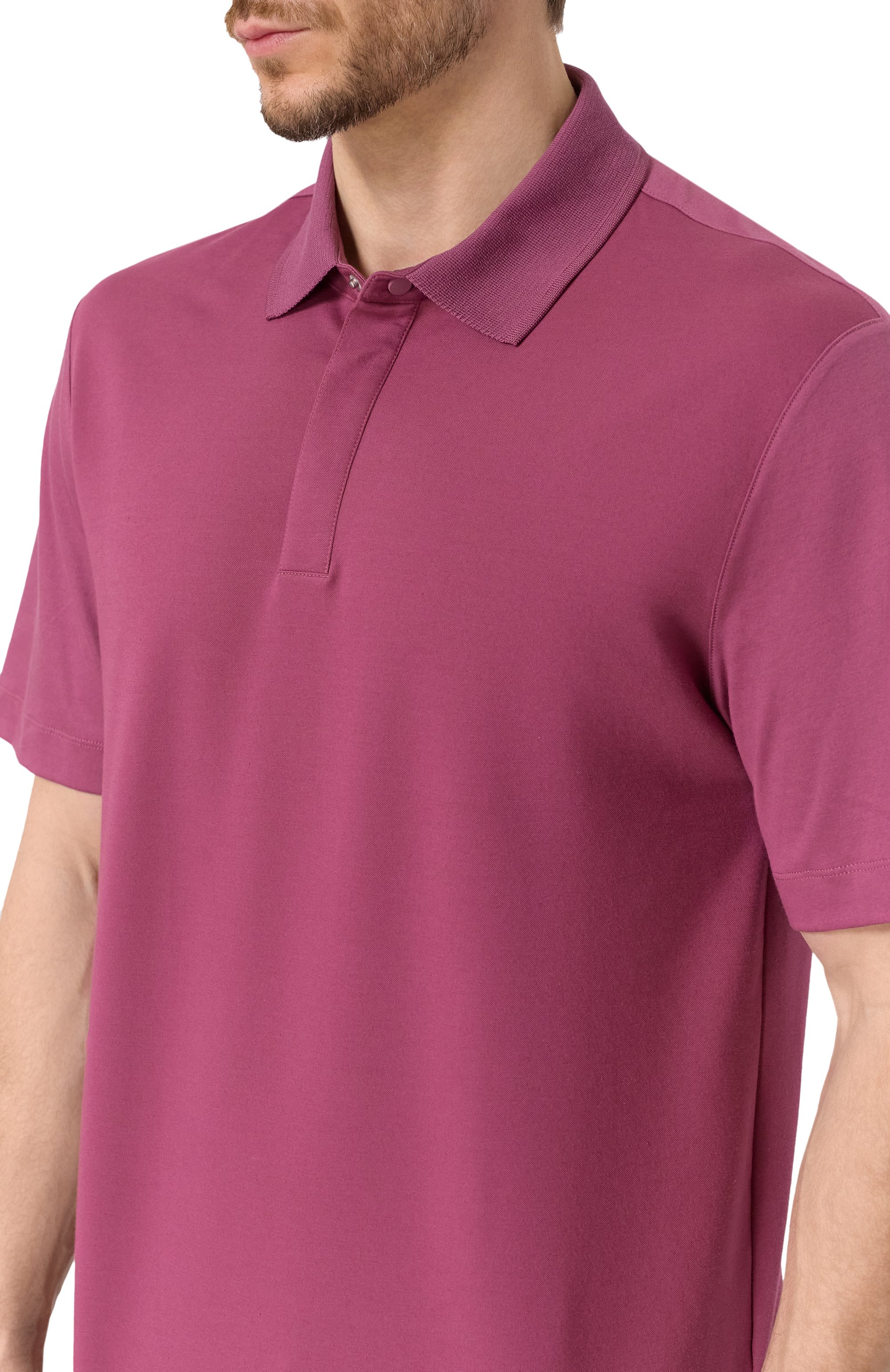 Хлопковое поло BOSS, арт. 50531949, фото 5