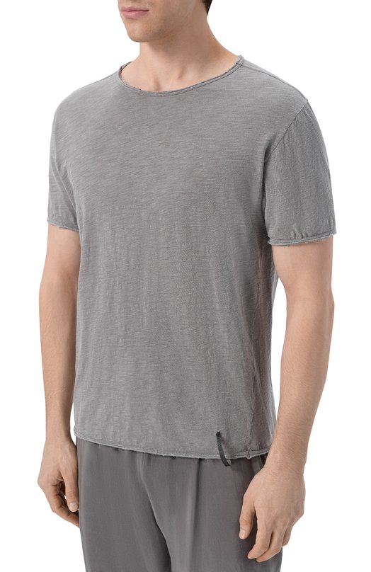 Хлопковая футболка Never Enough 2B5M026-430/MTH042 Серый  2B5M026-430/MTH042 Фото 3