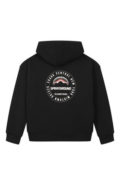 Хлопковая толстовка SPRAYGROUND, арт. SPY1486GBLK/SPRAYGR0UND BASIC 0VER FULL-ZIP H00DIE, фото 2