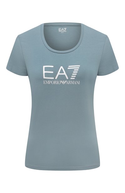 Хлопковая футболка EA7, арт. 8NTT66/TJFKZ, фото 1