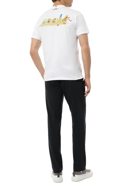 Хлопковая футболка MC2 SAINT BARTH, арт. STBM/TSHIRT MAN/00140D, фото 2