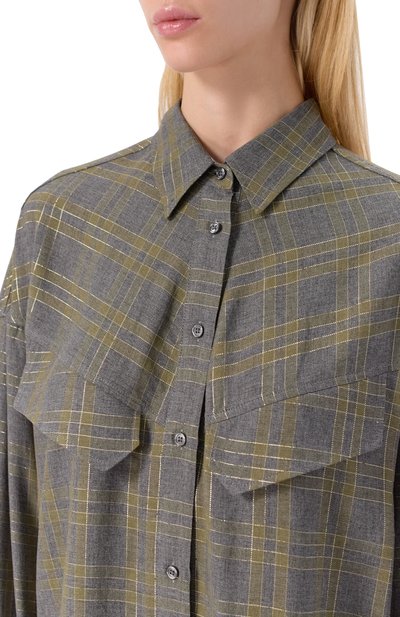 Рубашка из вискозы BOSS ORANGE, арт. 50548656, фото 5