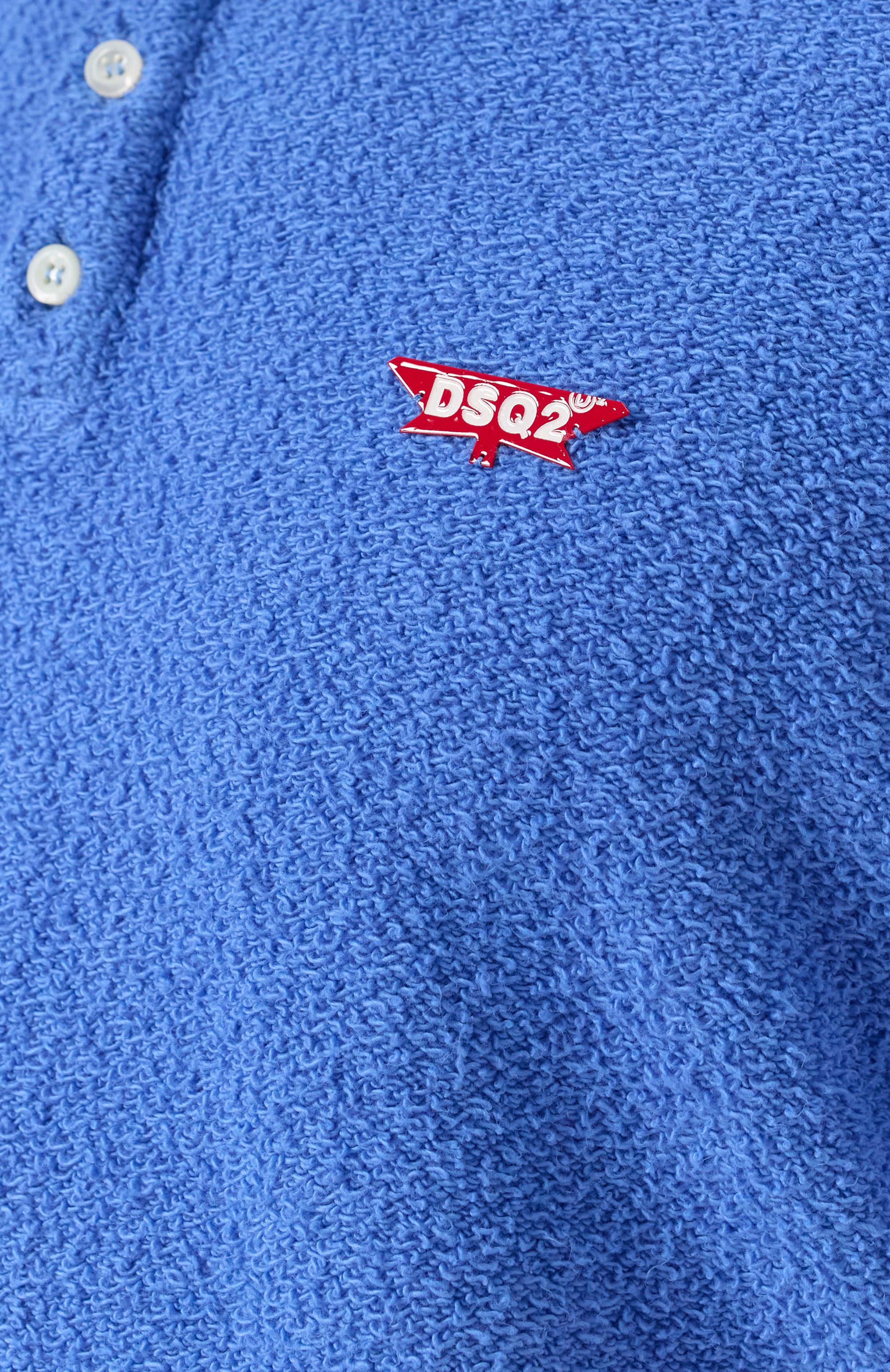 Хлопковое поло DSQUARED2, арт. S71GU0727/S25140, фото 6