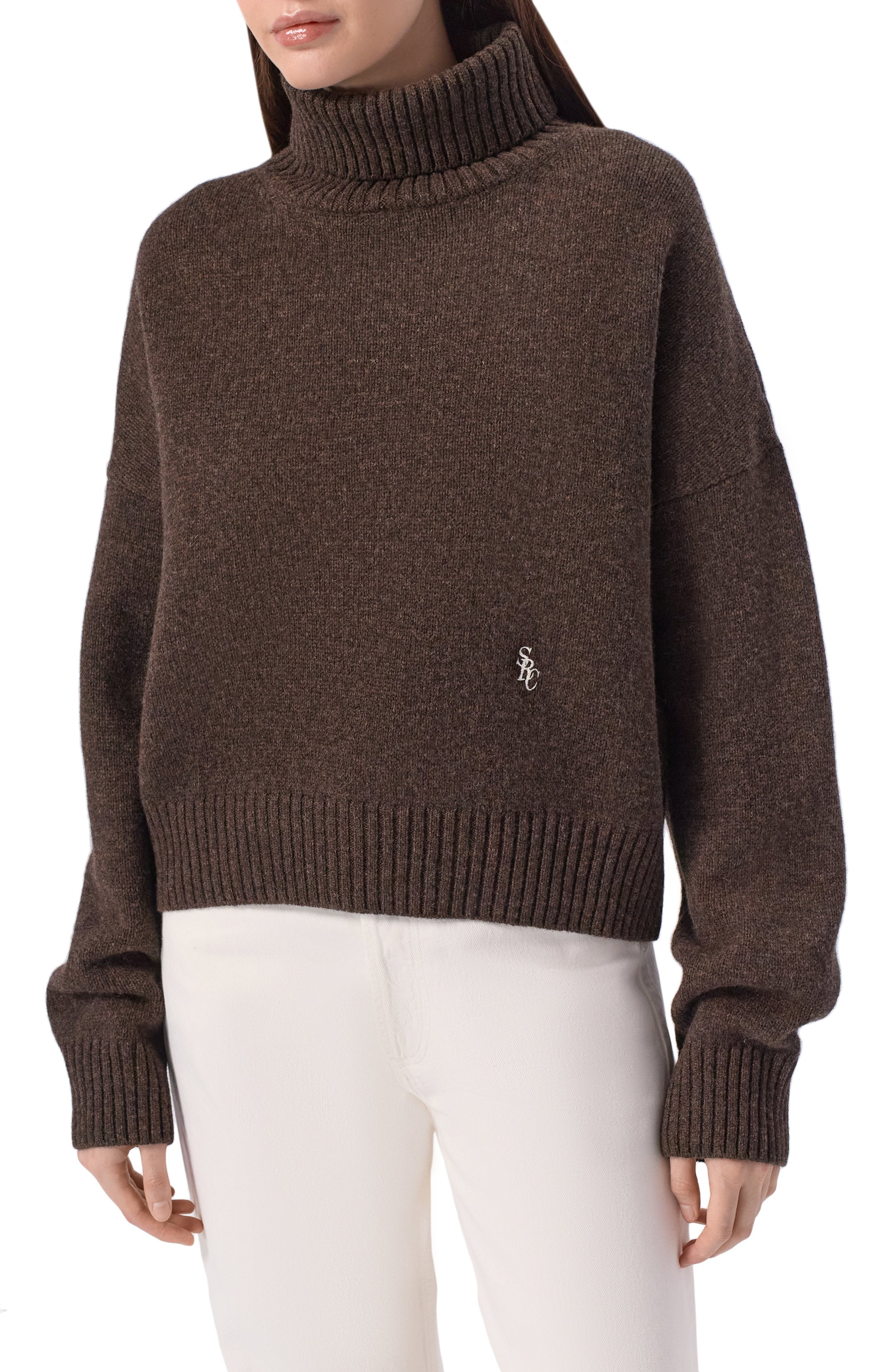 Шерстяной свитер SPORTY AND RICH, арт. WS06465302BR03, фото 3