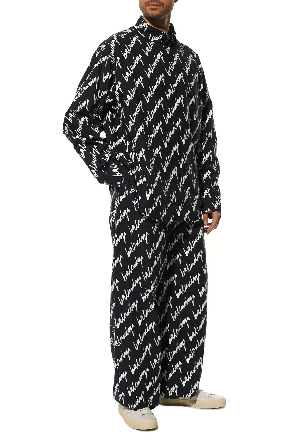 Хлопковые брюки BALENCIAGA, арт. 681819/TLLJ4, фото 2