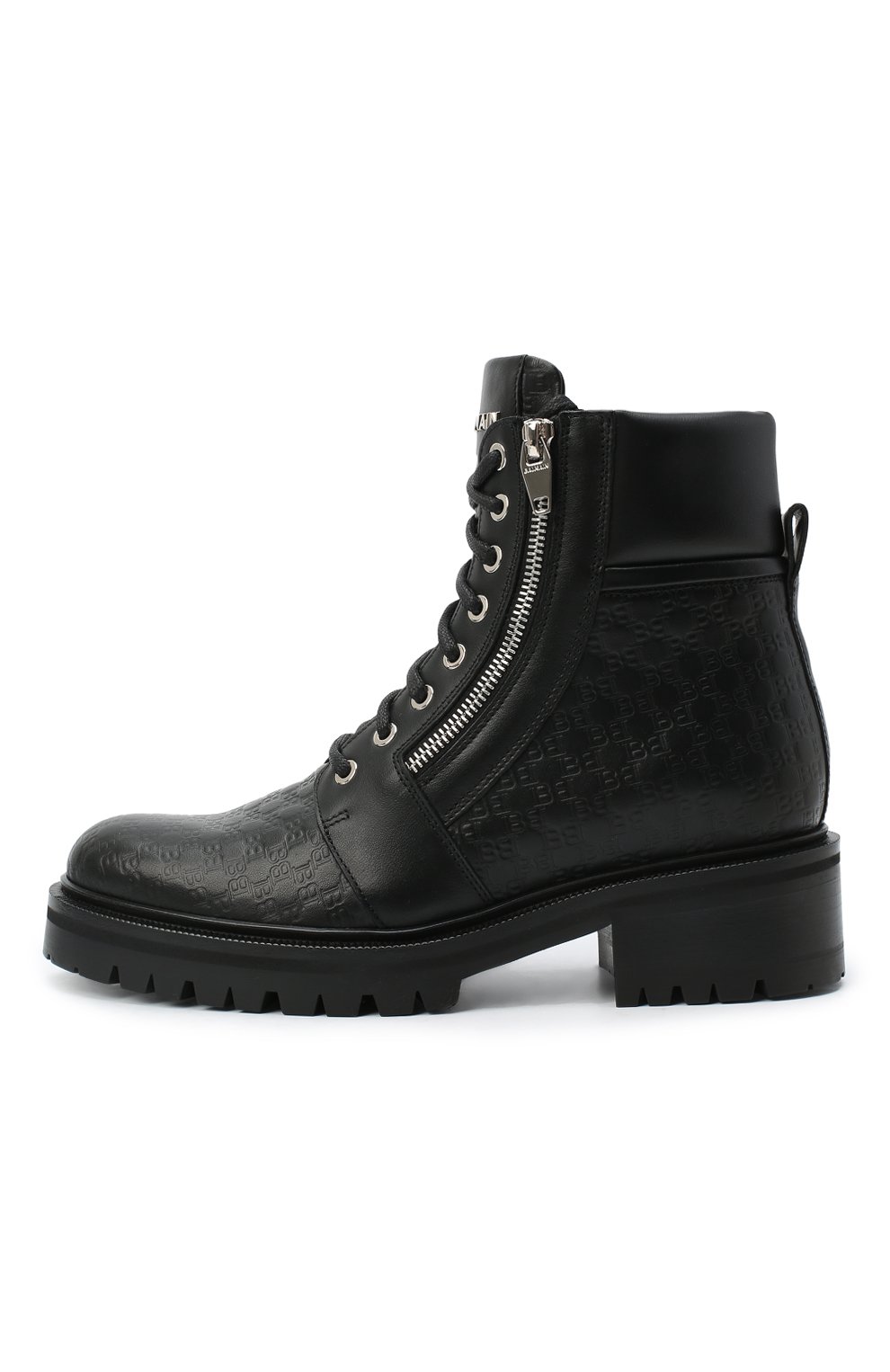 Кожаные ботинки ranger BALMAIN, арт. UN1C154/LSEB, фото 3